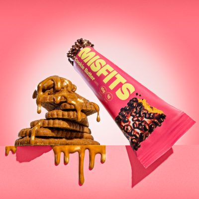 Misfits Vegan Protein Bar Cookie Butter 50g