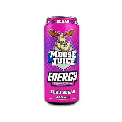 Moose Juice Energy Berry 440ml