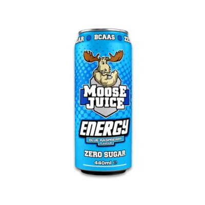 Moose Juice Energy Blue Raspeberry 440ml