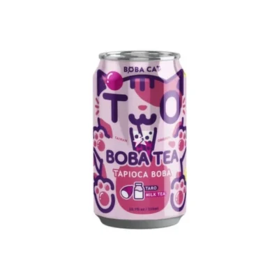 Boba Cat Milk Taro Tapioca Bubble Tea 315ml