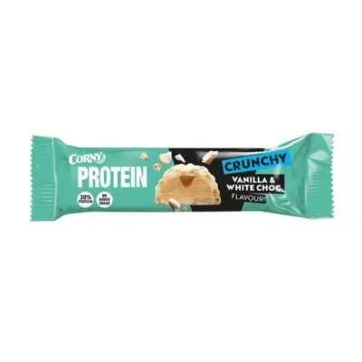 Corny Protein Crunchy Vanilla & White Choc 45g