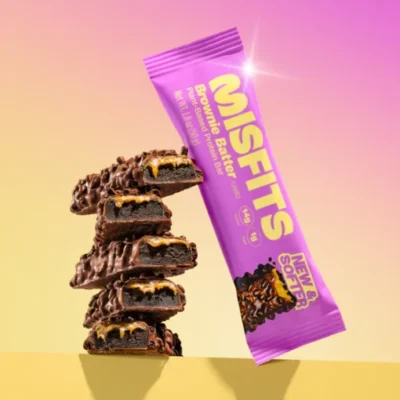 Misfits Vegan Protein Bar Brownie Batter 50g