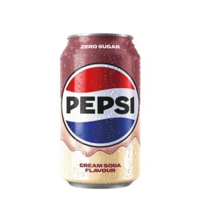 Pepsi Cream Soda Zero Sugar UK 330ml