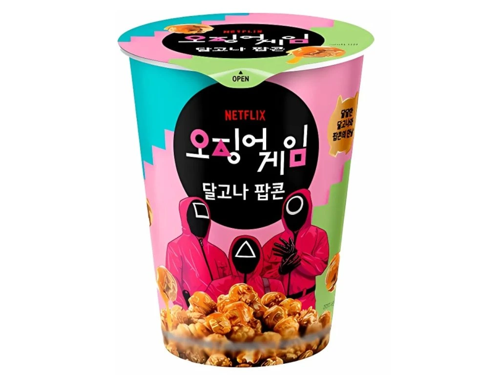 Squid Game Dalgona Popcorn 80g KOR