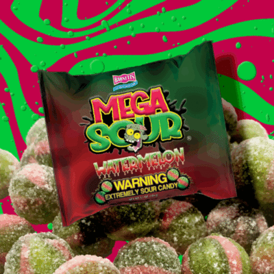 Mega Sour Watermelon 104g
