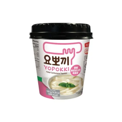 Yopokki Halal Topokki Carbonara Cup 120g KOR
