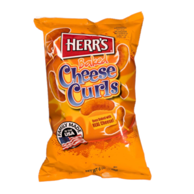 Herr's Baked Cheese Curls (170 g. USA)