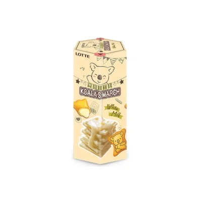 Koala's March White Milk Cream & Cheese Filled Biscuits 37g