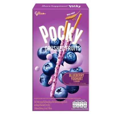 Glico Pocky Crushed Fruits Blueberry Yoghurt 38g THA