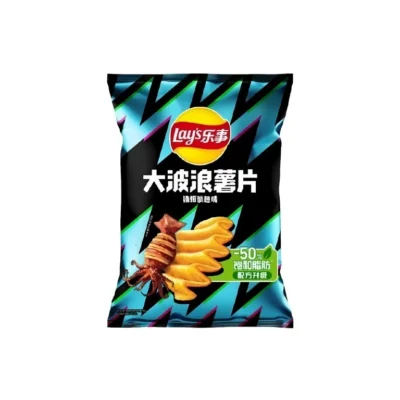 Lay's Deep Ridged Squid 70g CHN