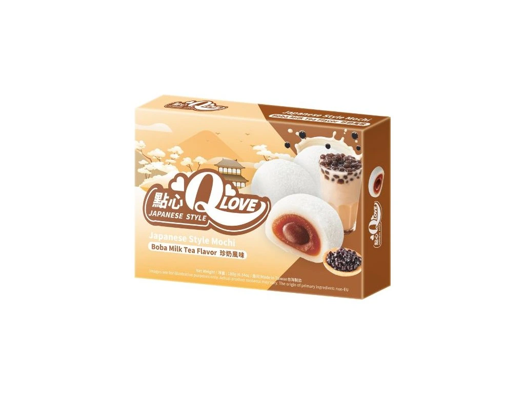 QLove Boba Milk Tea Traditional Mochi 180g TWN