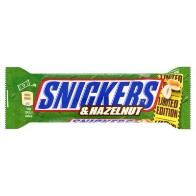 Snickers Hazelnut Low Sugar HiProtein Bar 57 g