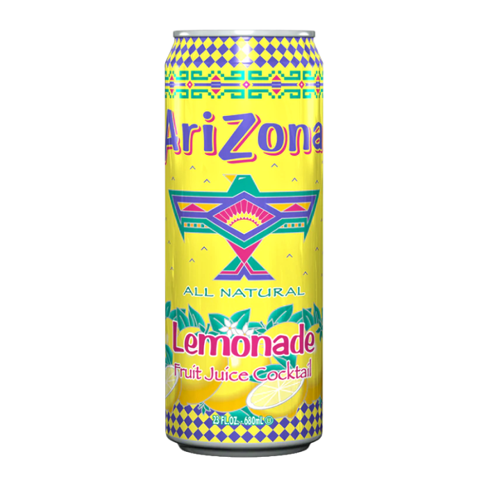 Arizona Lemonade Fruit Juice Cocktail 650ml USA - Image 3