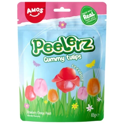 Amos Peelerz Gummy Tulips 65g CHN