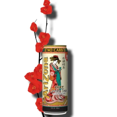 Arizona Diet Green Tea Ginseng 650ml USA