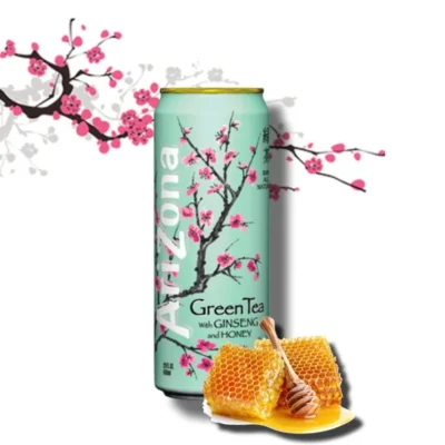 Arizona Green Tea with Ginseng and Honey 650ml USA