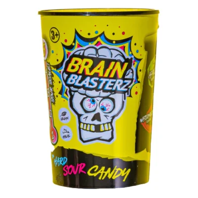 Brain Blasterz Hard Sour Candy Level 5 Sour 48g PAK