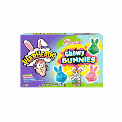 Warheads Chewy Bunnies Theatre box 85GR