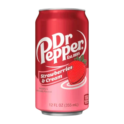 Dr Pepper Strawberries & Cream 355ml