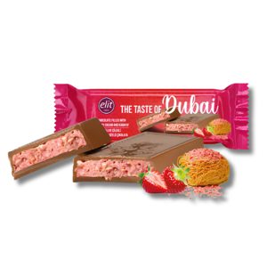 Elit Dubai Strawberry Chocolate 90g TUR