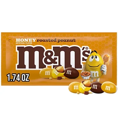 M&M'S HONEY ROASTED NUT SINGLE 49g