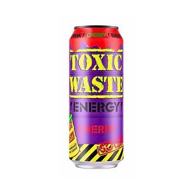 Toxic Waste Sour Cherry Energy Drink 500ML