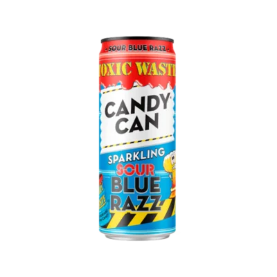 Candy Can Toxic Waste Sparkling Blue Razz 330ML