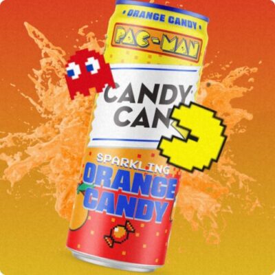 Candy Can x Pac-Man Sparkling Orange Candy 330ML
