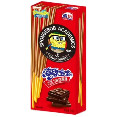 SpongeBob Chocolate Coated Sticks 21g CHN
