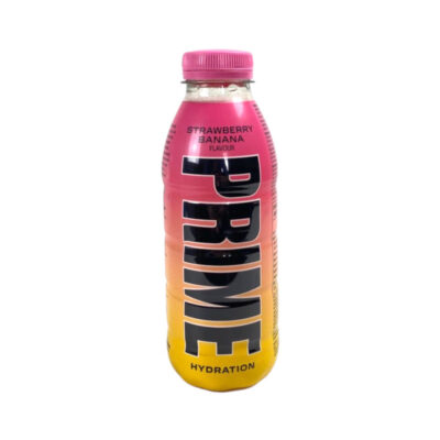 Prime Strawberry & Banana 500ml