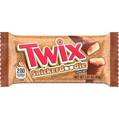 Twix Snickerdoodle Cookie Bars 40g USA