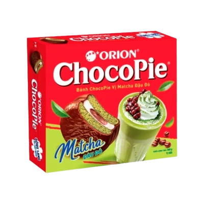 Chocopie Matcha e Redbean 360g