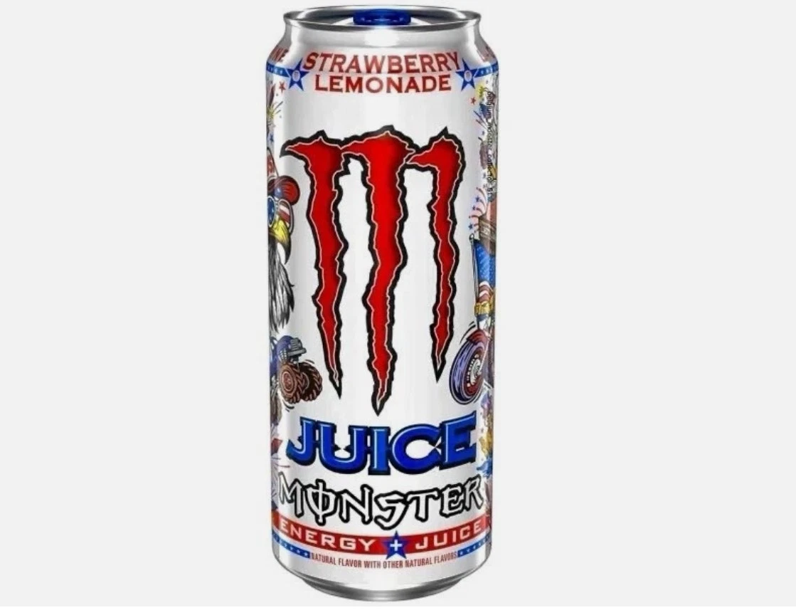 Monster Juice Strawberry Lemonade 473ml EUA