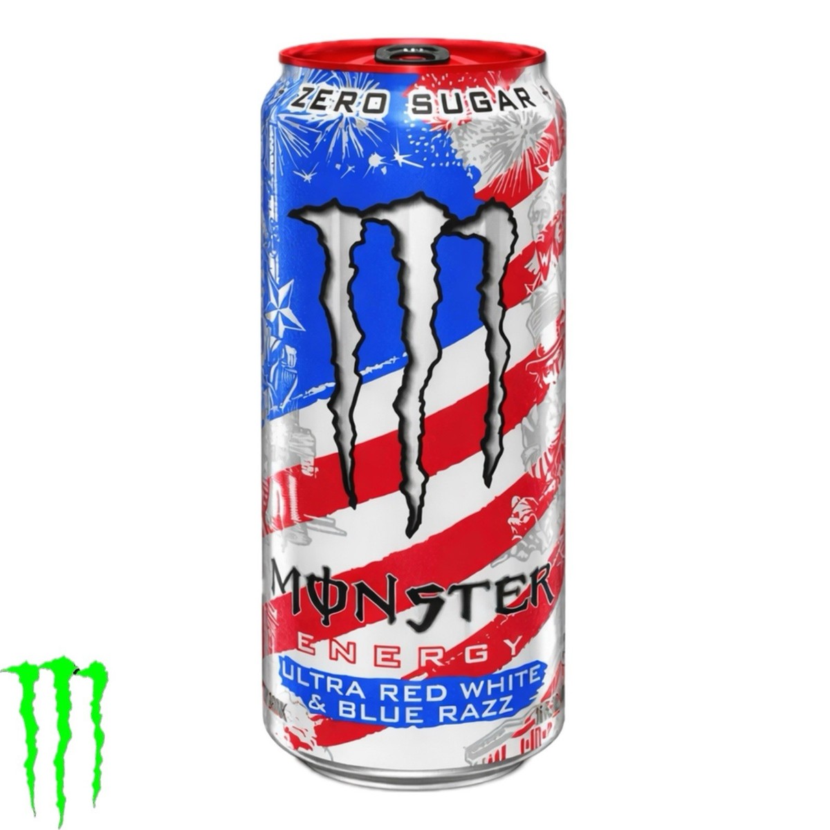 Monster Energy Ultra Red White & Blue Razz 473ml