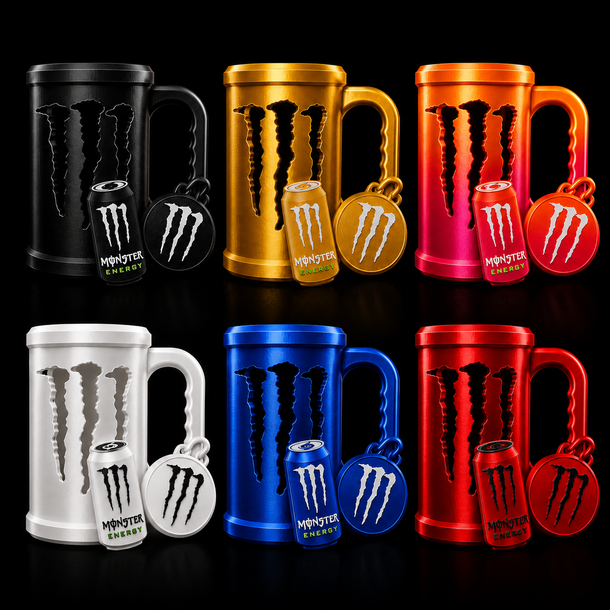Suporte para Lata Monster Energy 473ml e 500ml