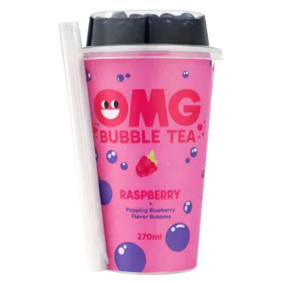 Bubble Tea Framboesa e Mirtilo 265ml