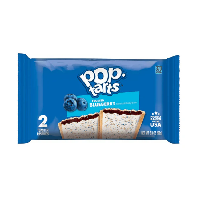 Kellogg's Pop Tarts Frosted Blueberry 96g
