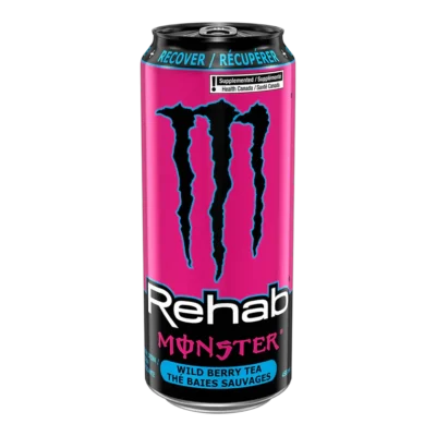 Monster Energy Rehab Wild Berry Tea (Canada) 458ml