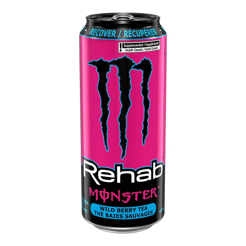 Monster Energy Rehab Wild Berry Tea (Canada) 458ml