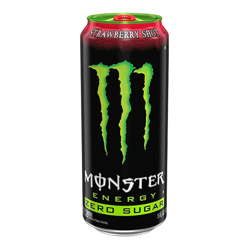 Monster Energy Zero Sugar Strawberry Shot 473 ml