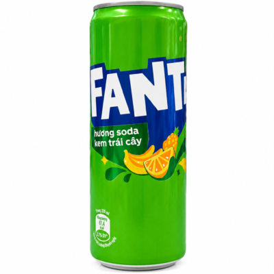 Fanta Cream Soda Fruit 320ml (Vietname)
