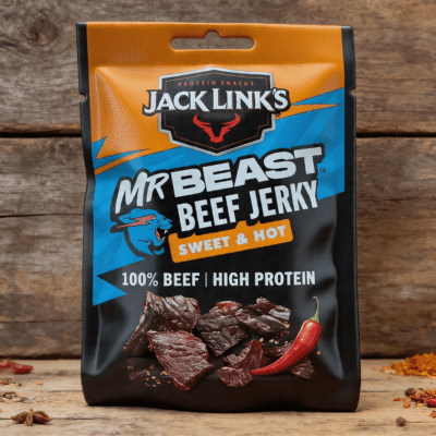 Mr Beast Beef Jerky Sweet e Hot 25g