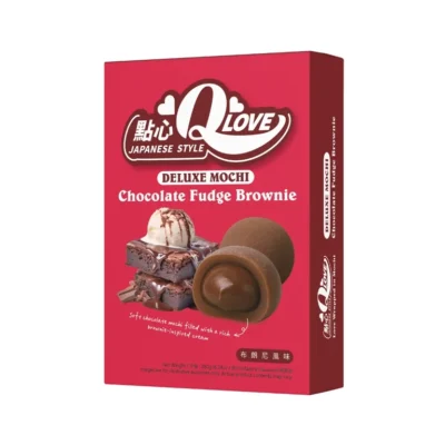 QLove Chocolate Fudge Brownie Deluxe Mochi 180g TWN