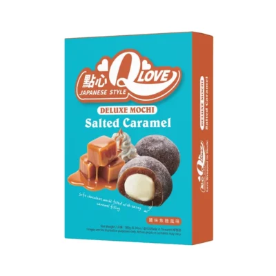 QLove Salted Caramel Deluxe Mochi 180g TWN