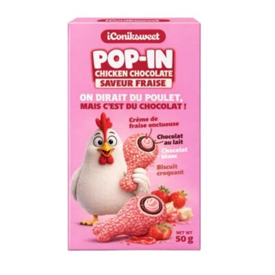 Pop-in Chicken Morango 50g