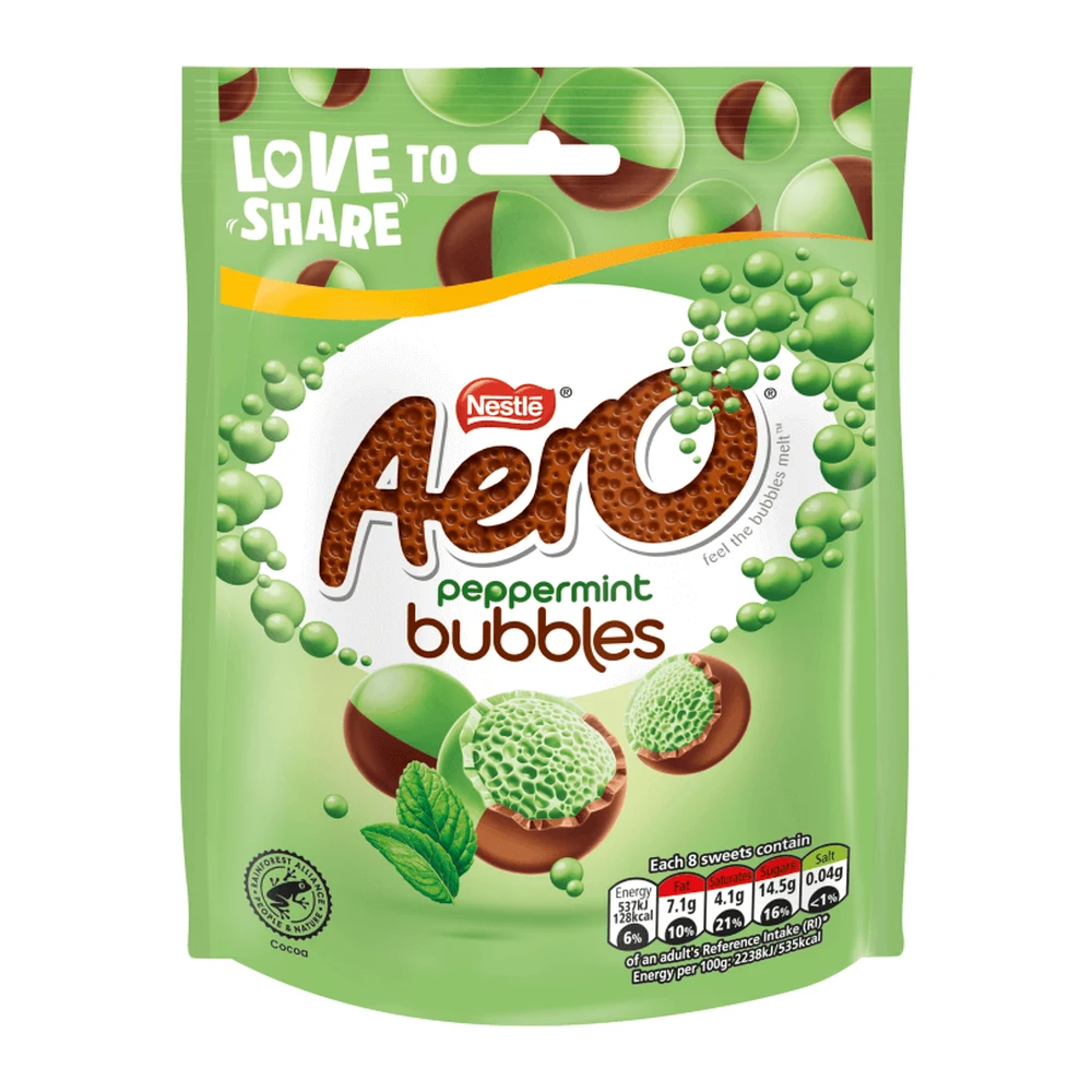 Aero Bubbles Peppermint 92g