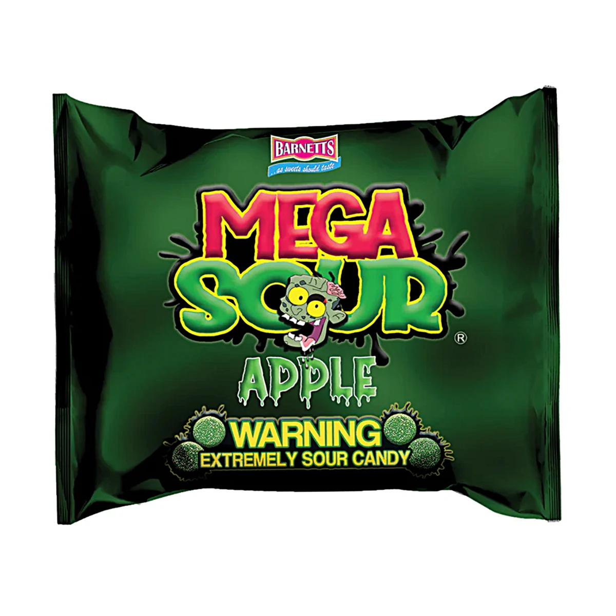 Barnetts Mega Sour Apple 104g