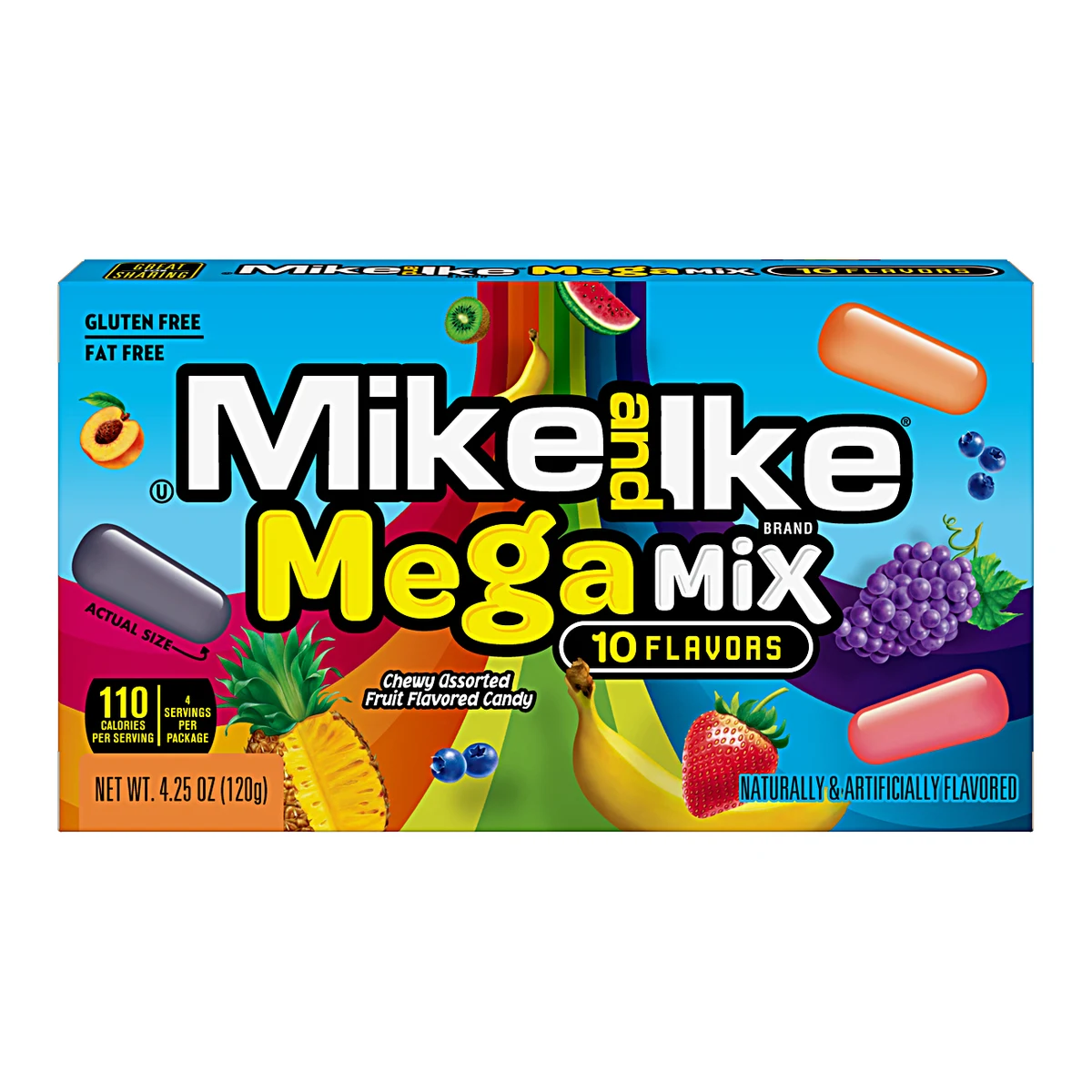 Mike and Ike Mega Mix 120g