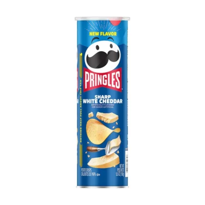 Pringles Sharp White Cheddar 158g