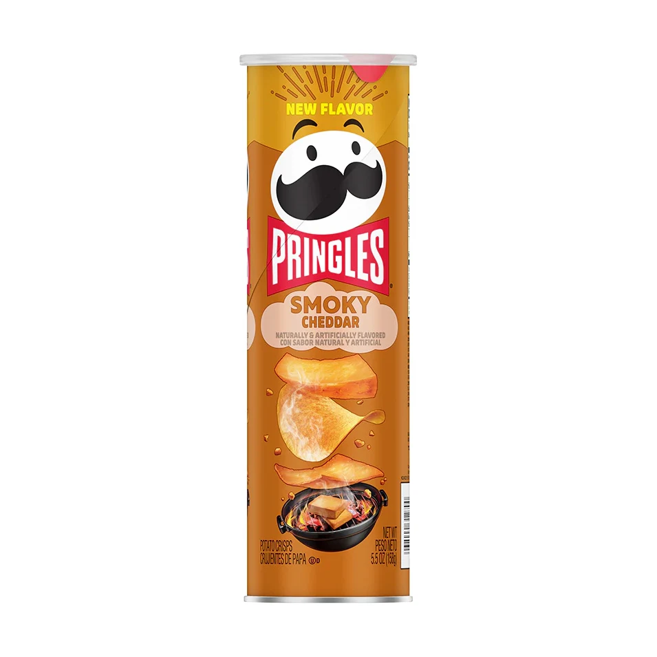 Pringles Smoky Cheddar 158g